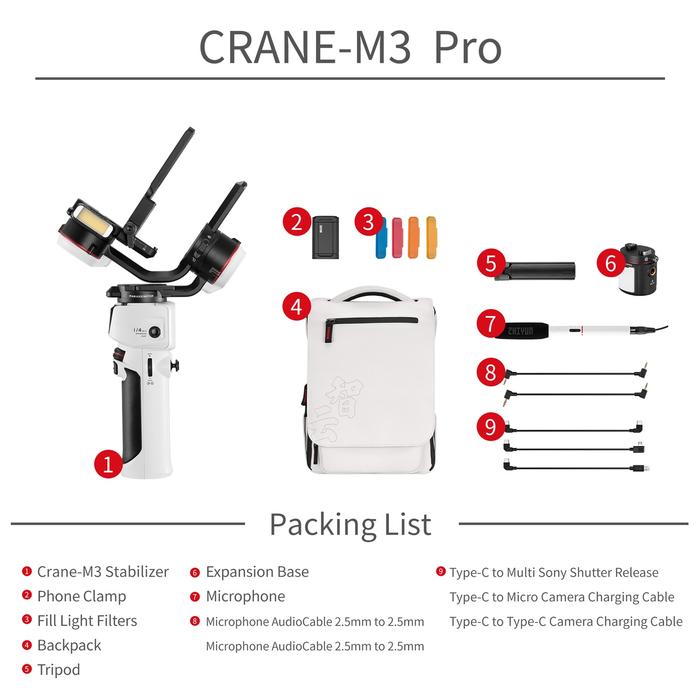 Zhiyun Crane M3 Pro Kit