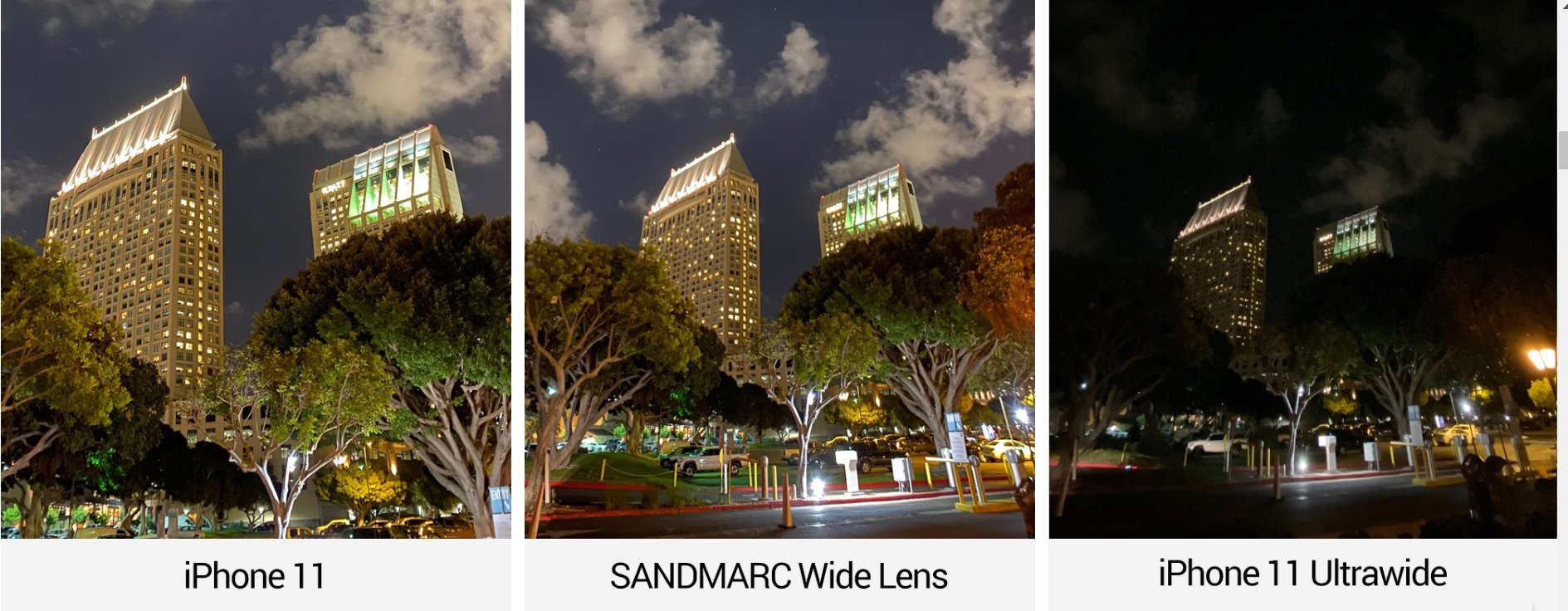 Sandmarc iPhone Geniş Açı Lens